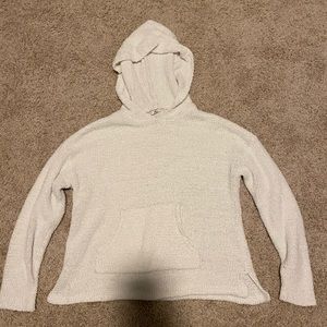 tilly’s cotton knit hooded pull over